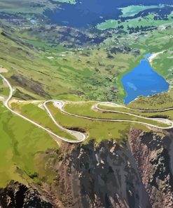 The Beartooth Highway Road Diamond Painting