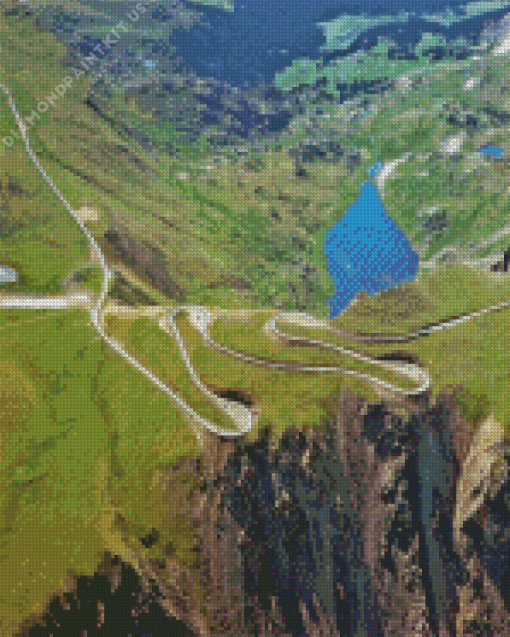 The Beartooth Highway Road Diamond Painting