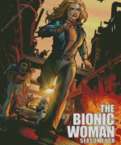 The Bionic Woman Diamond Painting