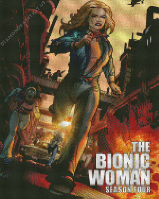 The Bionic Woman Diamond Painting