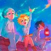 The Promised Neverland Characters Diamond Painting