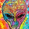 Trippy Alien Diamond Painting