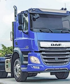 Trucks Daf Diamond Painting