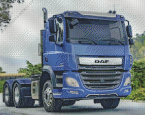 Trucks Daf Diamond Painting