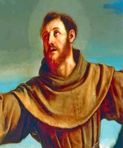 St Francis of Assisi Diamond Painting