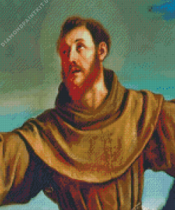 St Francis of Assisi Diamond Painting