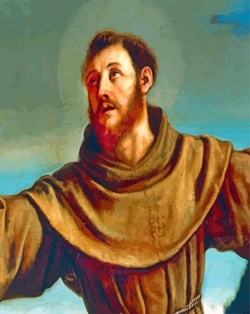 St Francis of Assisi Diamond Painting