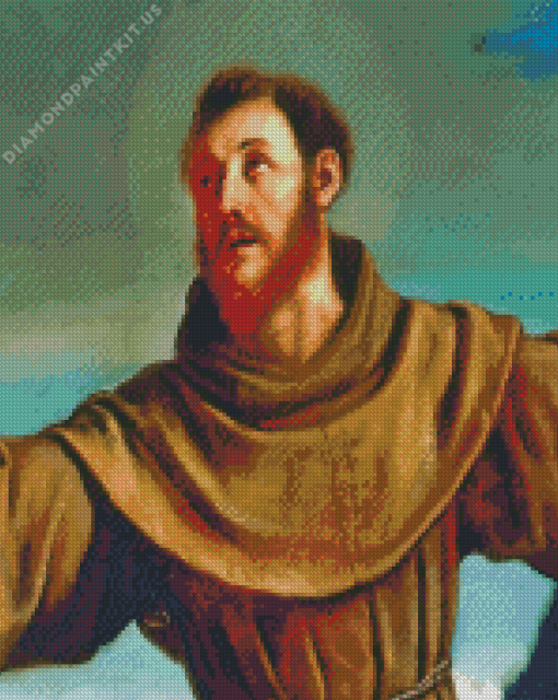 St Francis of Assisi Diamond Painting