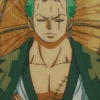 Zoro Sleeping One Piece Diamond Painting