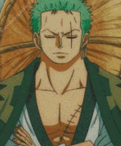 Zoro Sleeping One Piece Diamond Painting