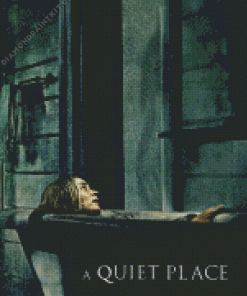 A Quiet Place Poster Diamond Painting