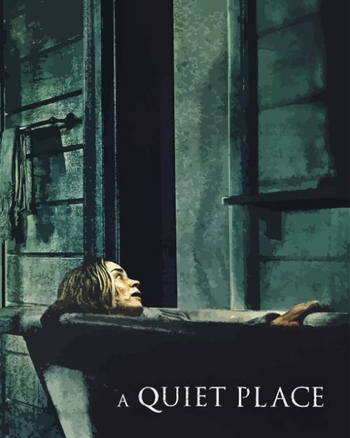 A Quiet Place Poster Diamond Painting