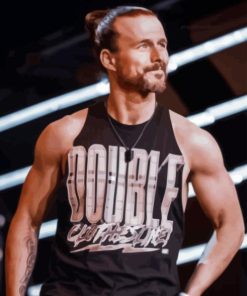 Adam Cole Wrestler Diamond Painting