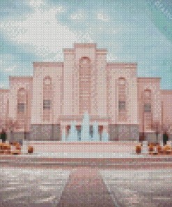 Albuquerque New Mexico Temple Diamond Painting