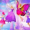 Barbie Mariposa Animation Diamond Painting