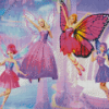 Barbie Mariposa Animation Diamond Painting