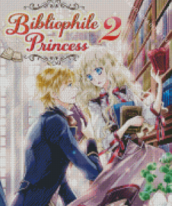 Bibliophile Princess Anime Diamond Painting