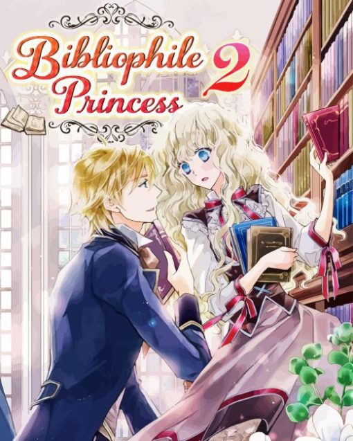 Bibliophile Princess Anime Diamond Painting