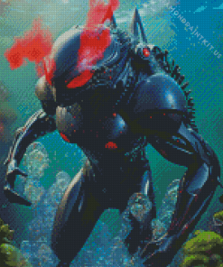 Black Manta Supervillain Diamond Painting