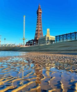 Blackpool Tower England Diamond Painting