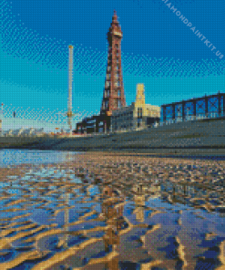 Blackpool Tower England Diamond Painting