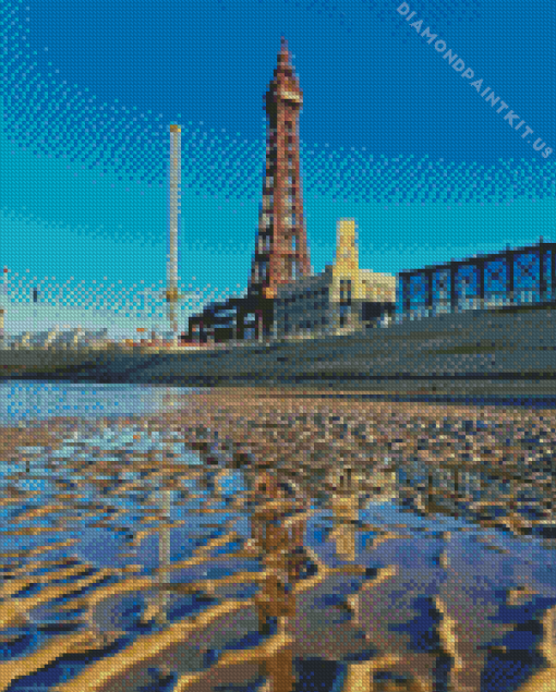 Blackpool Tower England Diamond Painting