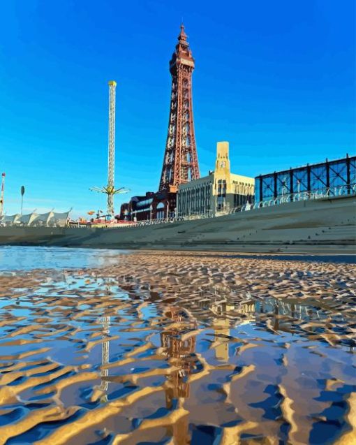 Blackpool Tower England Diamond Painting