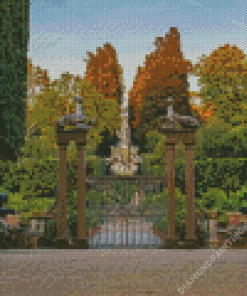 Boboli Gardens In Florence Italy Diamond Painting