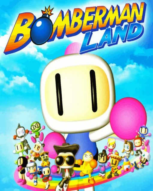 Bomberman Land Game Diamond Painting