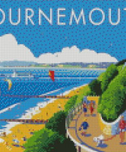 Bournemouth Poster Diamond Painting