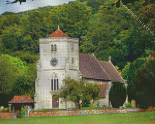 Bradenham Botolph Church Diamond Painting