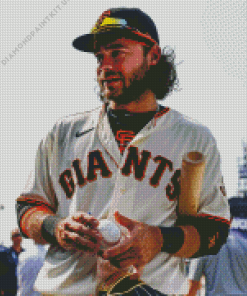 Brandon Crawford Player Diamond Painting