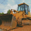 Bulldozer Machine Diamond Painting