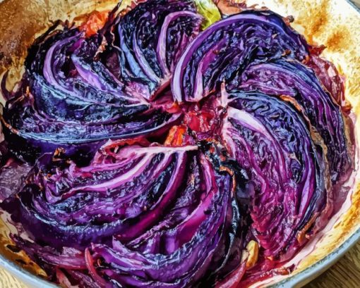 Purple Cabbage Diamond Painting