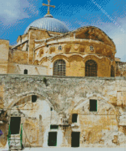 Church of the Holy Sepulchre Building Diamond Painting