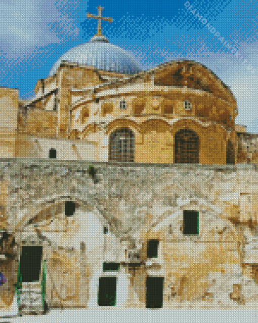 Church of the Holy Sepulchre Building Diamond Painting