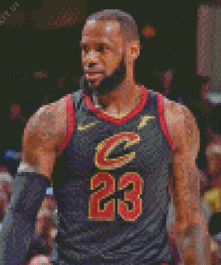 Cleveland Cavaliers Lebron James Diamond Paintings