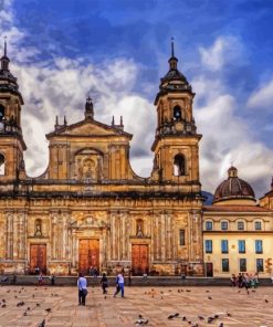 Colombia Bogota Cathedral Diamond Painting