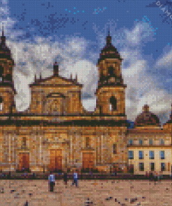 Colombia Bogota Cathedral Diamond Painting