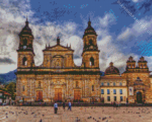 Colombia Bogota Cathedral Diamond Painting