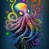 Colorful Octopus Art Diamond Painting