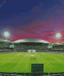 Cricket Ground Diamond Painting