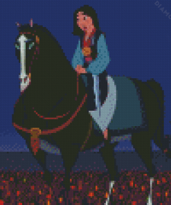 Disney Horse Khan Diamond Painting