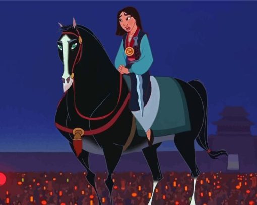 Disney Horse Khan Diamond Painting