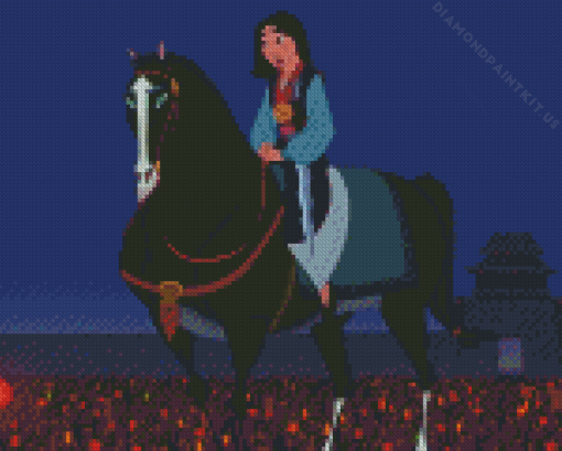 Disney Horse Khan Diamond Painting