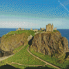 Dunnottar Castle Scotland Diamond Painting