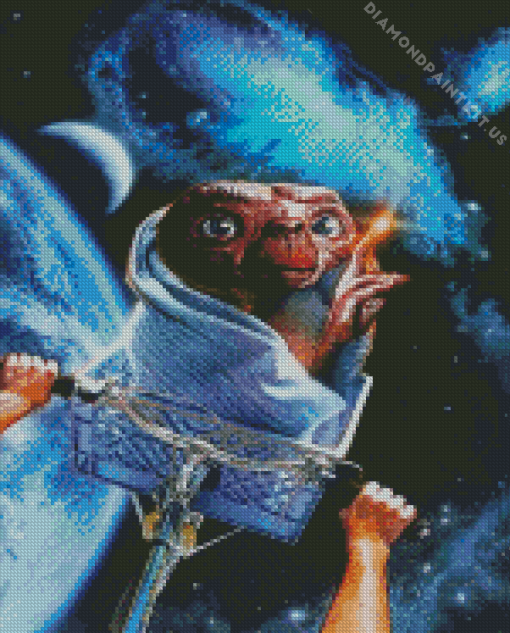 ET the Extra Terrestrial Animation Diamond Painting