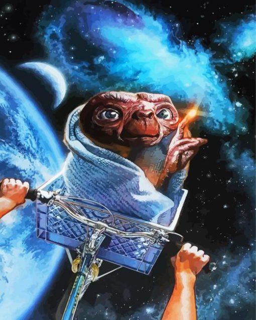 ET the Extra Terrestrial Animation Diamond Painting