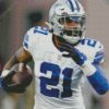 Ezekiel Elliott Player Diamond Painting