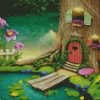 Fantasy House Diamond Painting